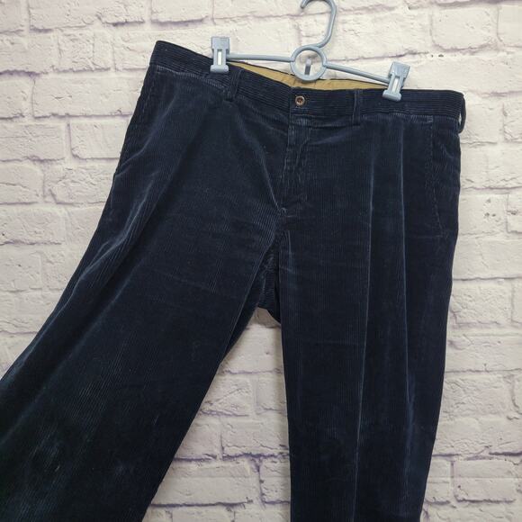 VTG Polo Ralph Lauren Corduroy Preston Pant Size 38x32 Preppy Ivycore Academia - Picture 4 of 9